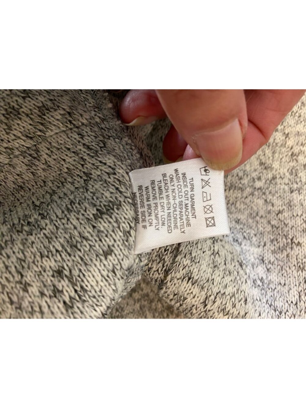 Damee Abstract Print Hooded Jacket With Button Closure Blue Multicolor XL - Picture 7 of 12